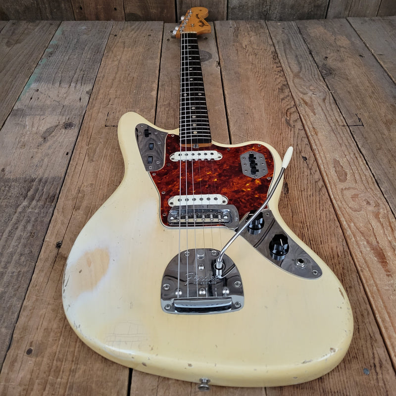 SOLD - Fender Jaguar Blond over Ash - 1963