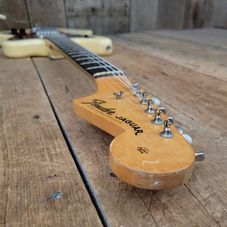 SOLD - Fender Jaguar Blond over Ash - 1963