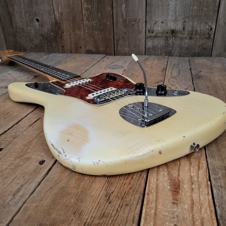 SOLD - Fender Jaguar Blond over Ash - 1963