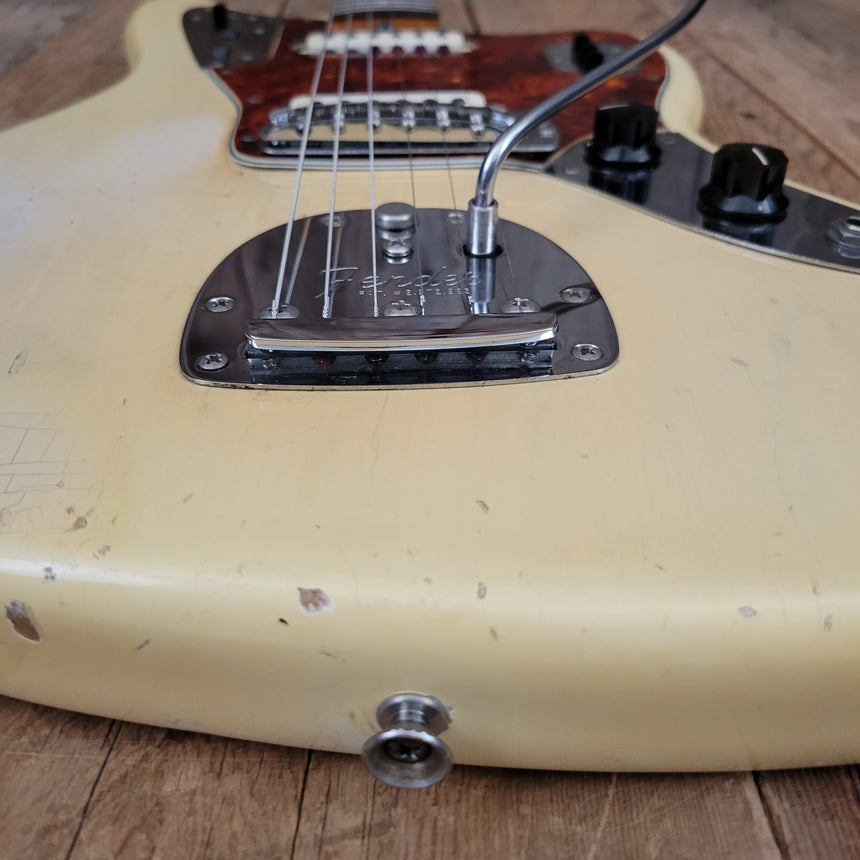 SOLD - Fender Jaguar Blond over Ash - 1963