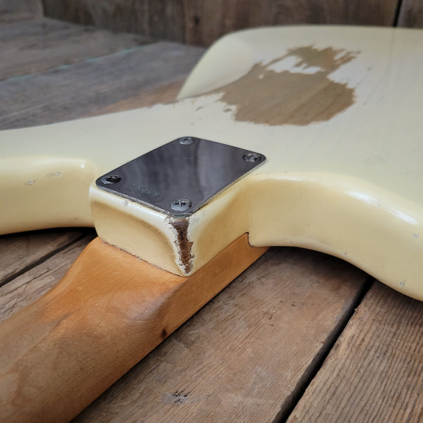 SOLD - Fender Jaguar Blond over Ash - 1963