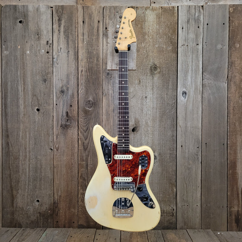 SOLD - Fender Jaguar Blond over Ash - 1963