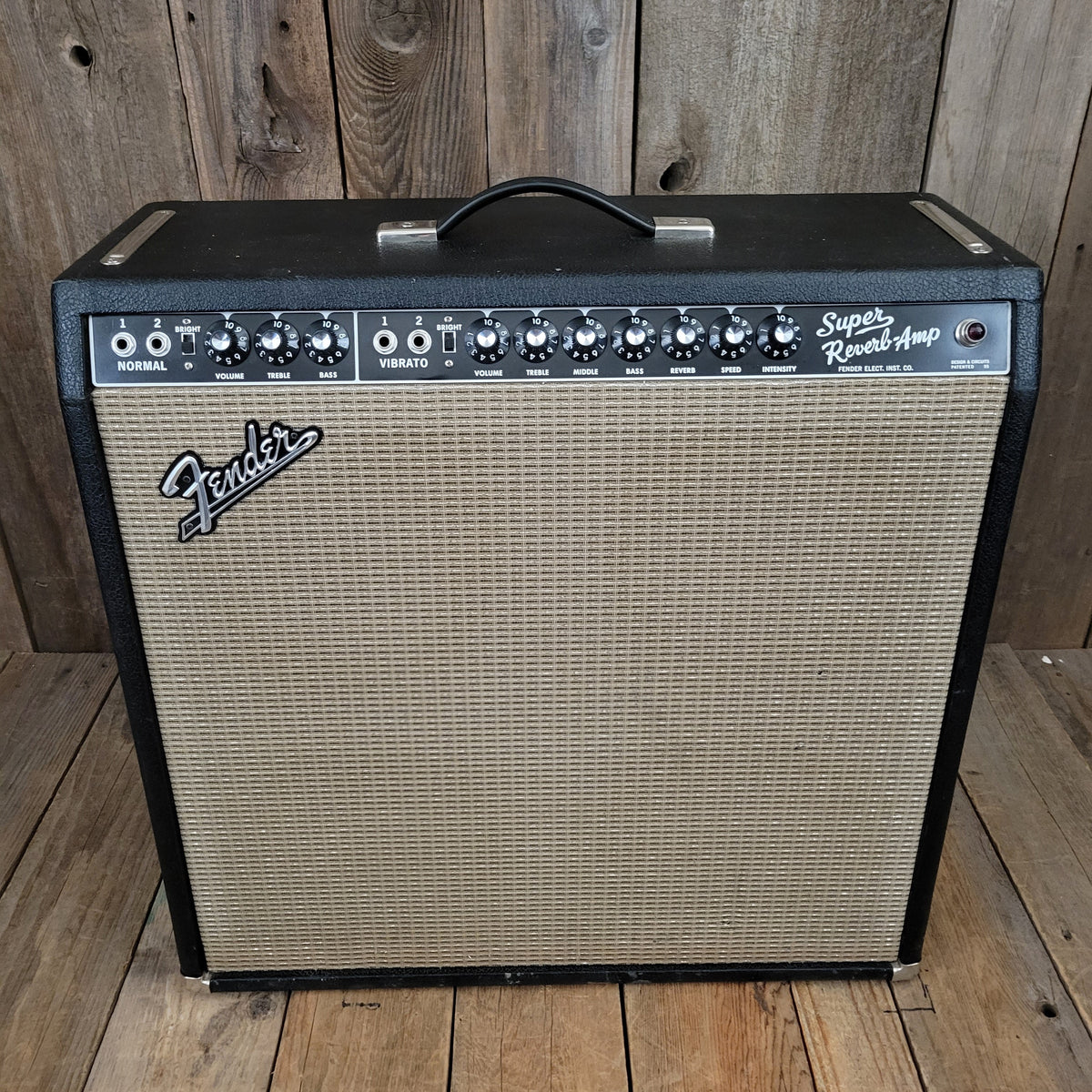 SOLD - Fender Super Reverb AB763 January 1965 Pre CBS FEIC