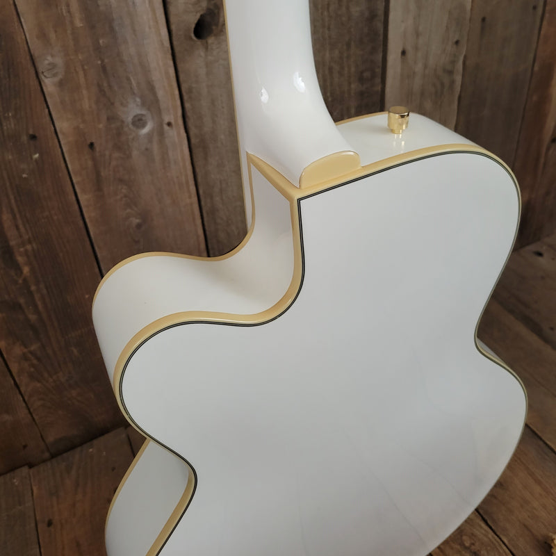sold - Gretsch G5420TG Electromatic Hollowbody with Bigsby Snow Crest White - 2016