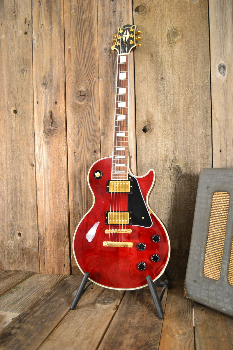 SOLD - Epiphone Elitist Les Paul Custom 2004 Near Mint Japan