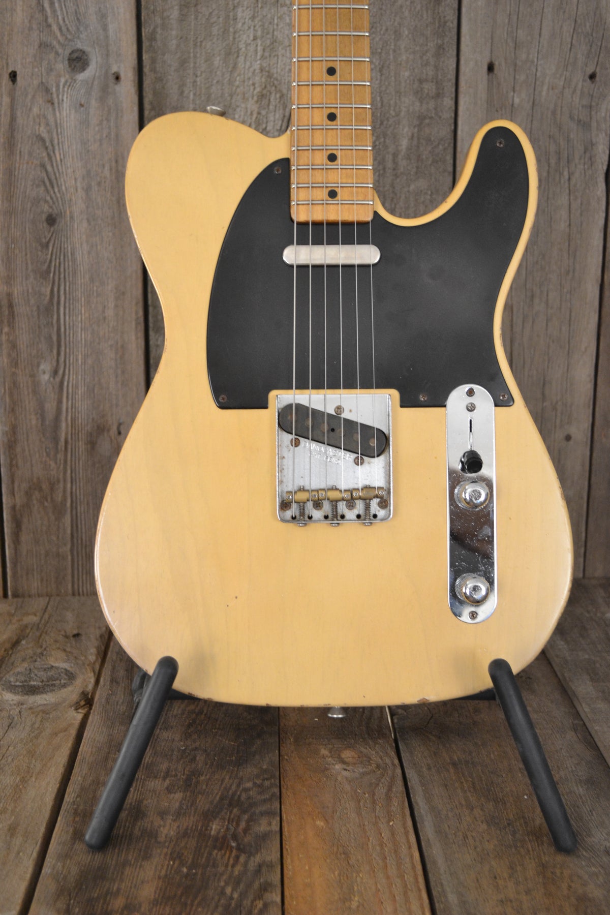 SOLD - Danocaster Blackguard 2018 Budz pickups 6lb 9oz