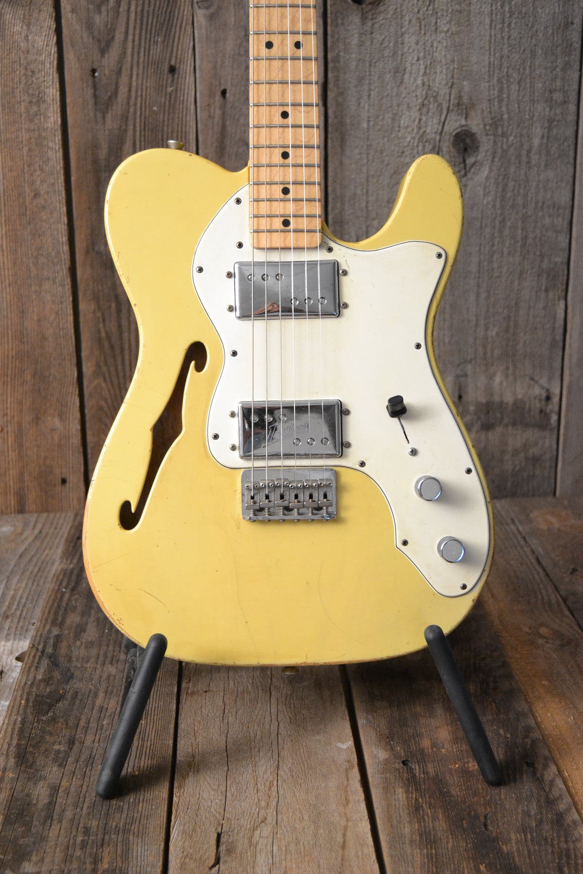 SOLD - Danocaster Pre Freakin" Era Fender 72 Thinline Circa 2001