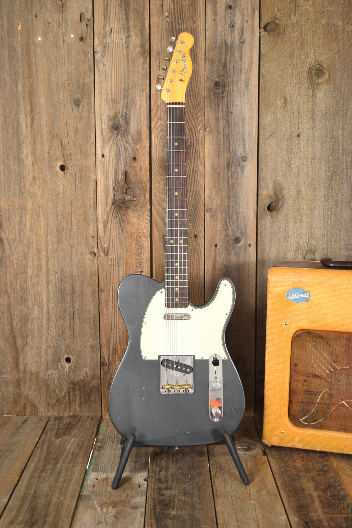 SOLD - Fender Telecaster Custom Shop '62 Tele Journeyman 2016 Charcoal Frost