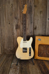 SOLD - Danocaster Single Cut White Guard Rosewood Fretboard 2014 6lb 5oz