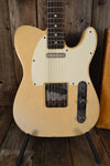 SOLD - Danocaster Single Cut White Guard Rosewood Fretboard 2014 6lb 5oz