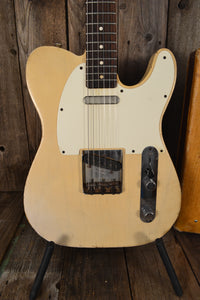 SOLD - Danocaster Single Cut White Guard Rosewood Fretboard 2014 6lb 5oz