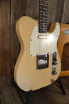 SOLD - Danocaster Single Cut White Guard Rosewood Fretboard 2014 6lb 5oz