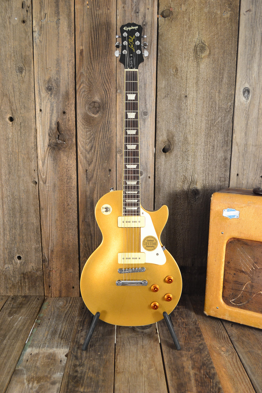 SOLD - Epiphone Les Paul '56 Gold Top 2006 – Mahar's Vintage Guitars