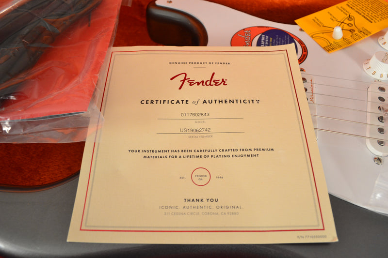 SOLD - Fender Eric Clapton Signature Stratocaster Pewter MINT NOS 2019