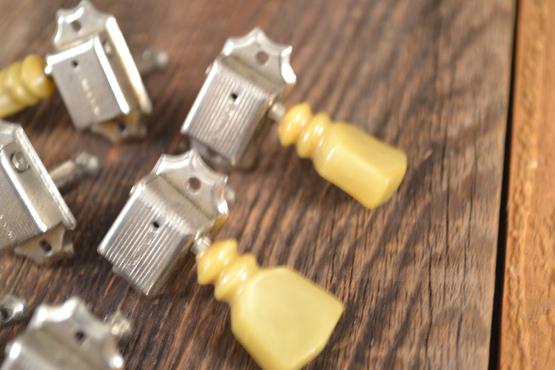 SOLD - Kluson Double Ring Single Line Tuners 1959 1960 Les Paul Burst ES