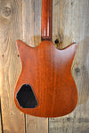 SOLD - Frank Brothers Arcade 2018 Tortoise Headstock and Binding