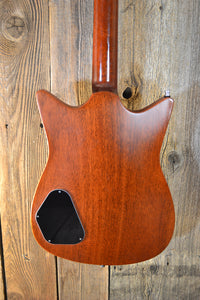 SOLD - Frank Brothers Arcade 2018 Tortoise Headstock and Binding