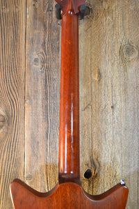 SOLD - Frank Brothers Arcade 2018 Tortoise Headstock and Binding