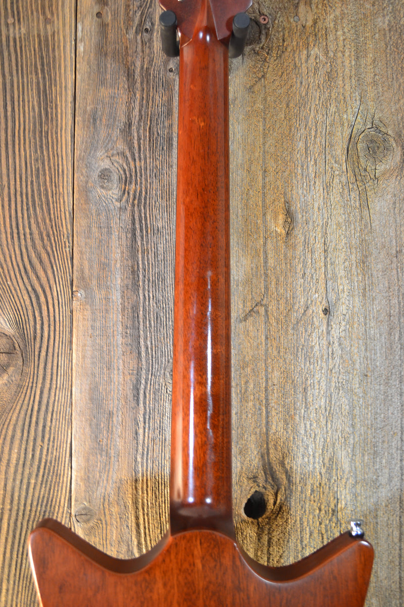 SOLD - Frank Brothers Arcade 2018 Tortoise Headstock and Binding