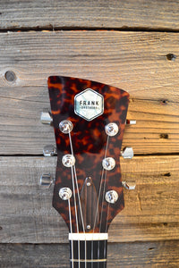 SOLD - Frank Brothers Arcade 2018 Tortoise Headstock and Binding