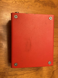 SOLD - Sioux Guitars Dakota County delay pedal first edition #33 Red