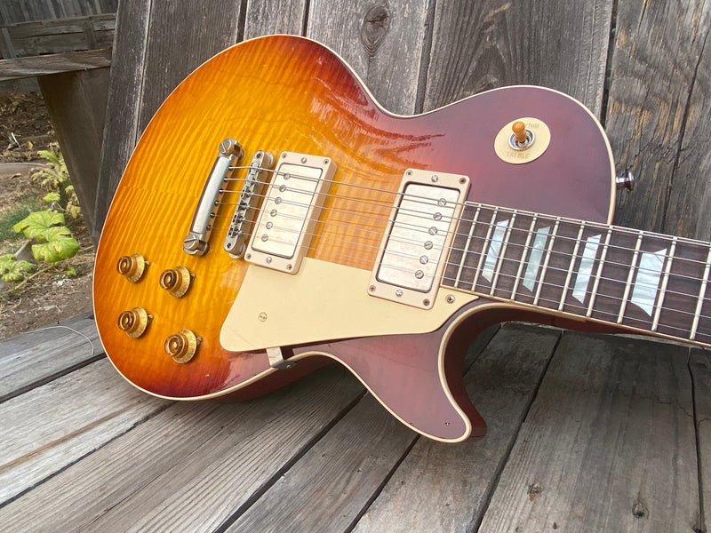 SOLD - Gibson Les Paul R9 Historic 1959 Reissue Factory Aged 2018 - SOLD