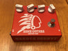 SOLD - Sioux Guitars Dakota County delay pedal first edition #33 Red