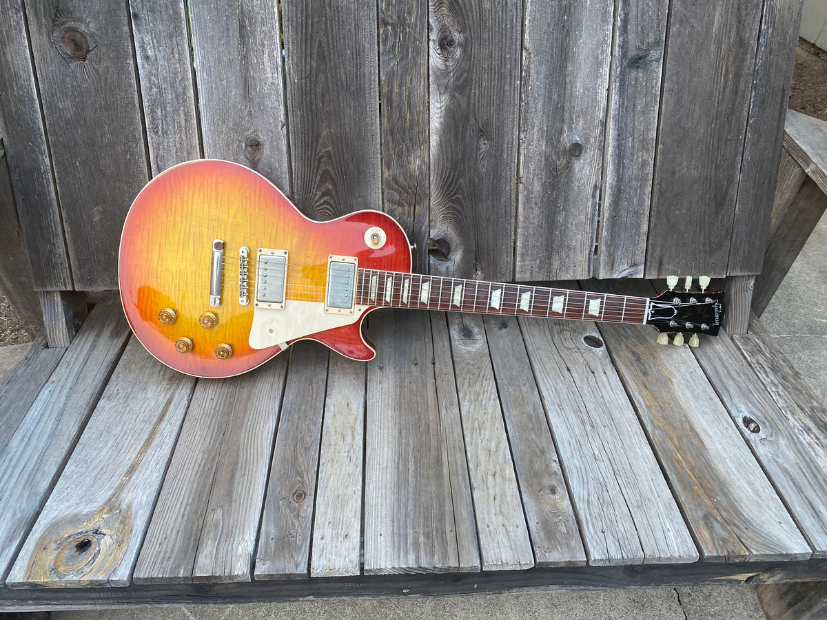 SOLD - Gibson Les Paul Historic Reissue R8 Factory Aged LPR8S - SOLD