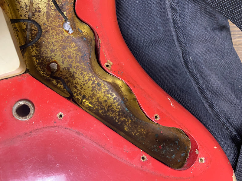 SOLD - Fender Jazzmaster 1964 Fiesta Red Matching Headstock Pre CBS