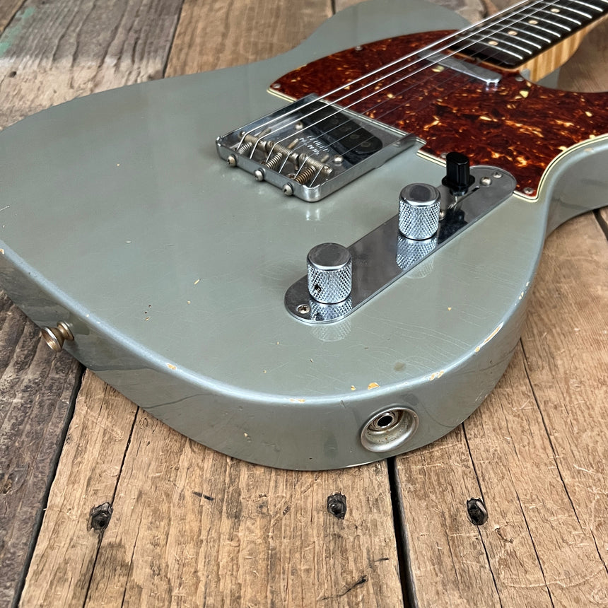 SOLD - Fender 1960 Telecaster Relic John Cruz Masterbuilt Inca Silver 2004