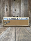 SOLD - Fender Bassman 6G6-B Head and cabinet 1963 Blonde and Wheat