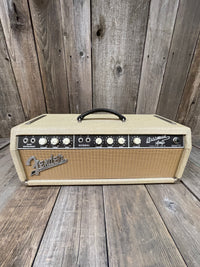 SOLD - Fender Bassman 6G6-B Head and cabinet 1963 Blonde and Wheat
