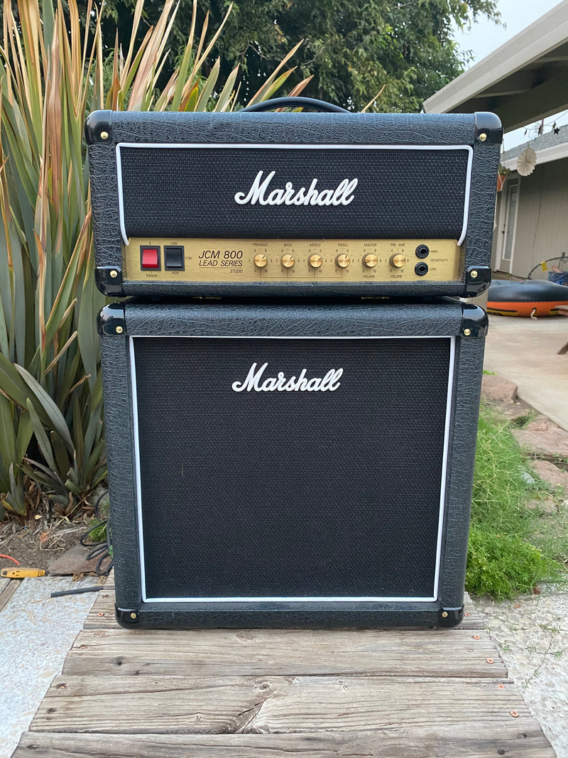 SOLD - Marshall SC20H JCM 800 20/5 watt head and 1x12" cabinet 2018