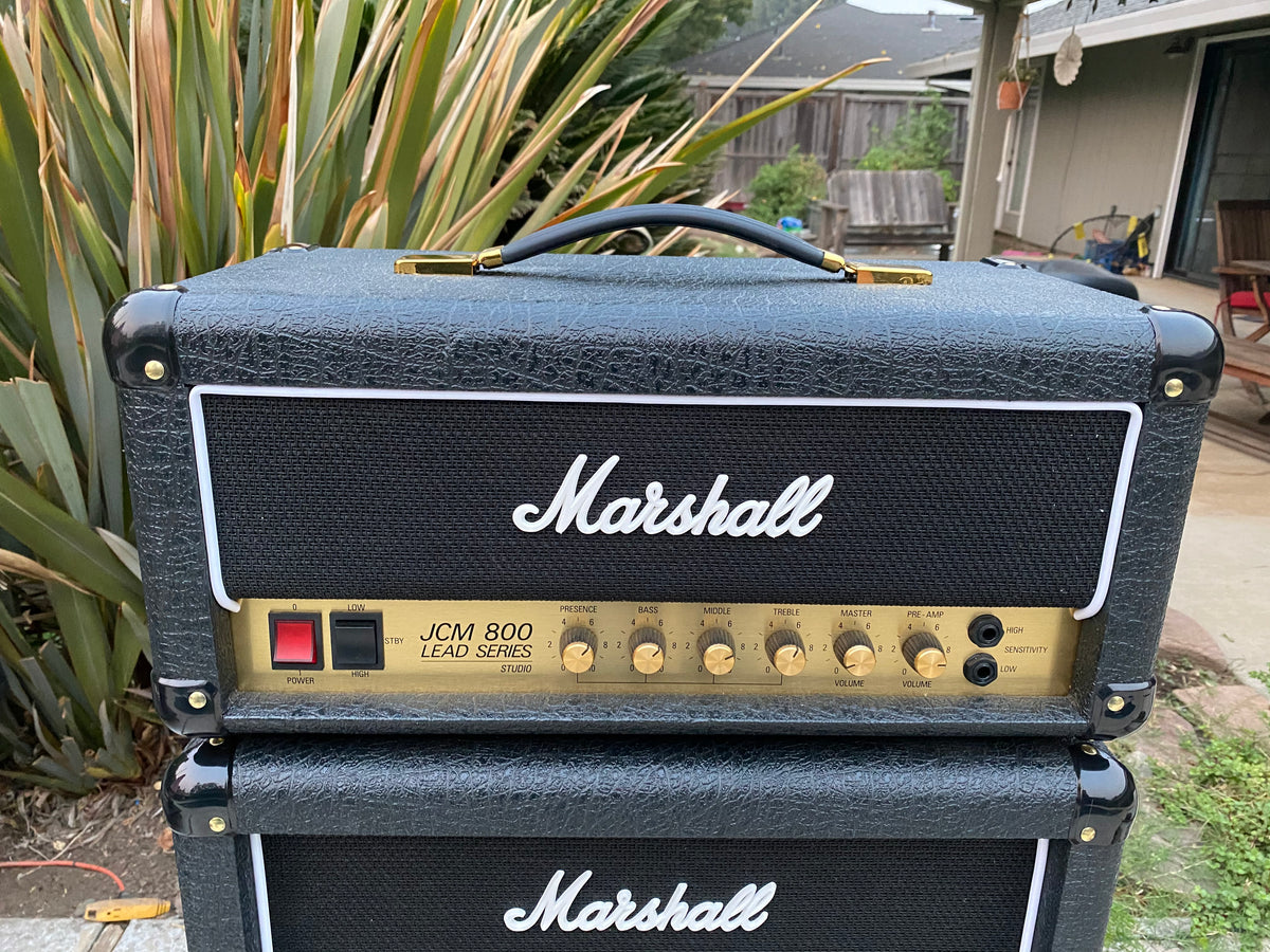 SOLD - Marshall SC20H JCM 800 20/5 watt head and 1x12" cabinet 2018