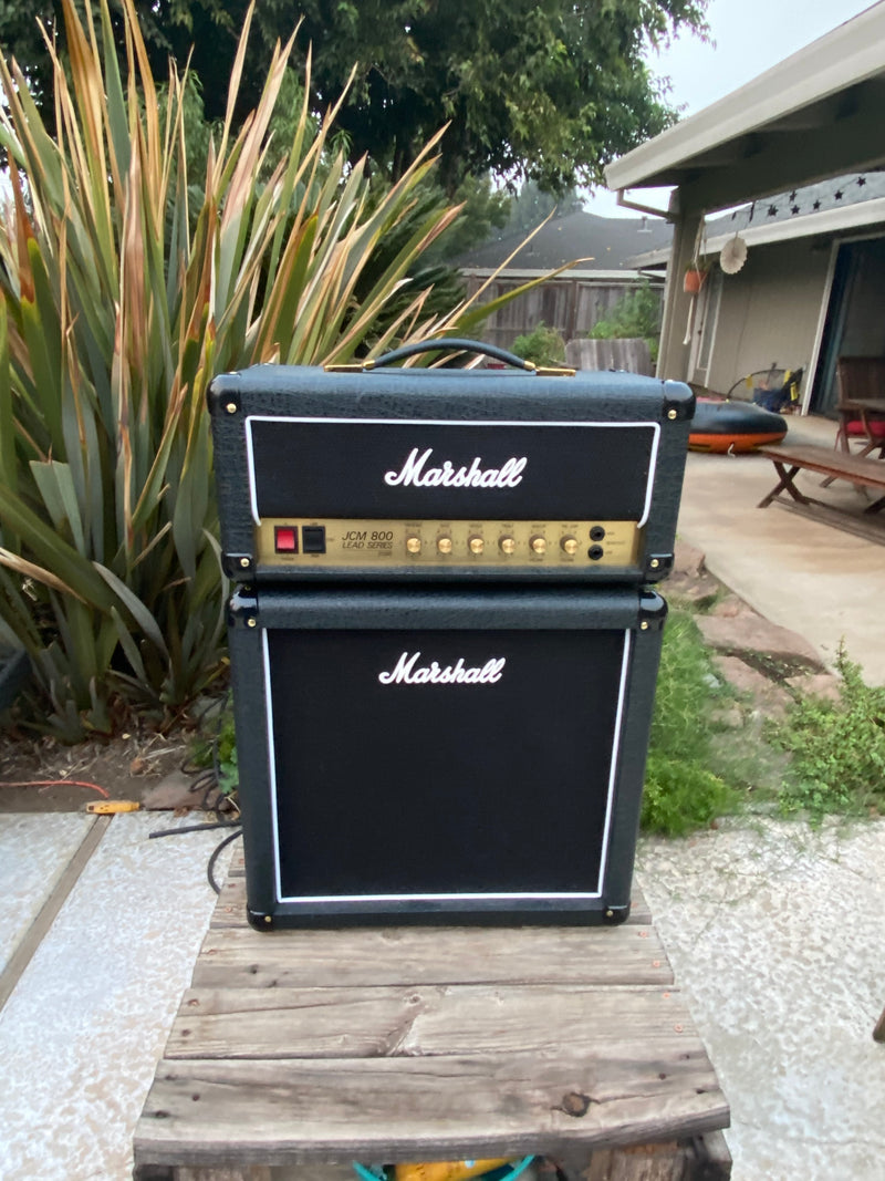 SOLD - Marshall SC20H JCM 800 20/5 watt head and 1x12" cabinet 2018