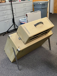 SOLD - Fender Bassman 6G6-B Head and cabinet 1963 Blonde and Wheat