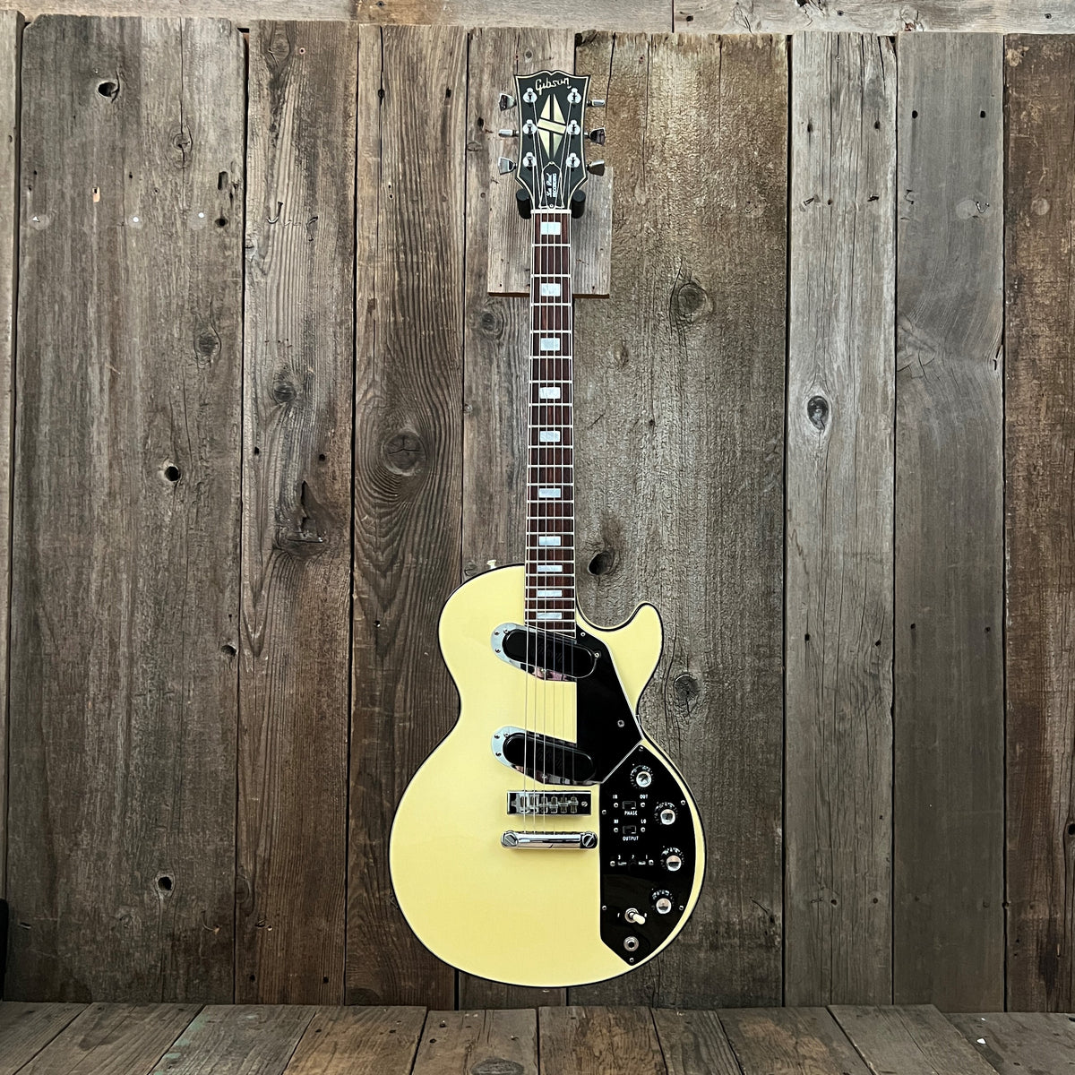 SOLD - Gibson Les Paul Recording Alpine White 1976 Near Mint