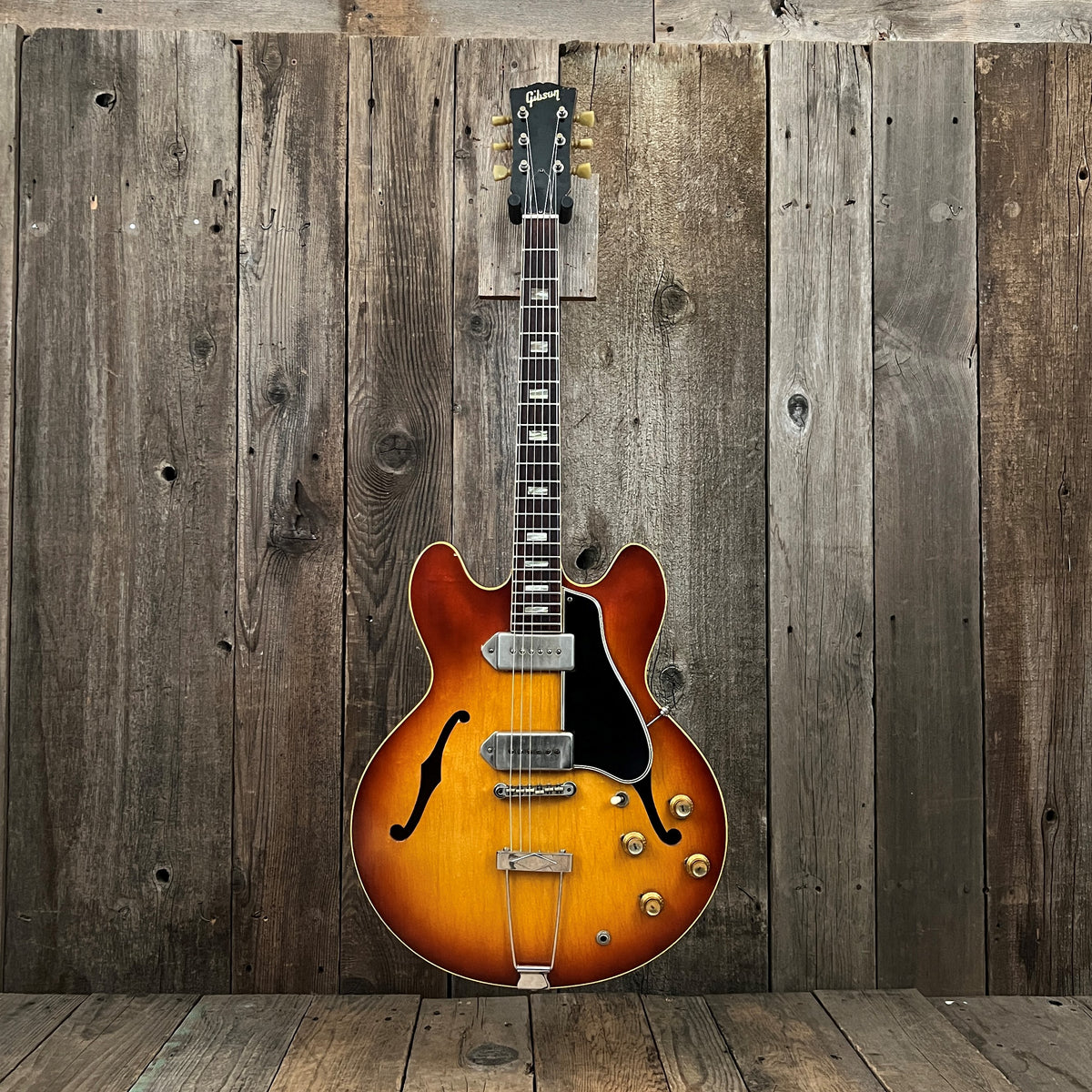 SOLD - Gibson ES-330 Faded Cherry Burst 1965