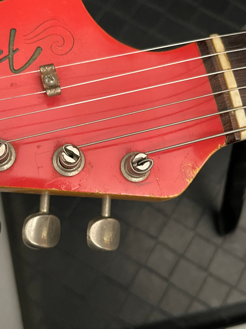 SOLD - Fender Jazzmaster 1964 Fiesta Red Matching Headstock Pre CBS