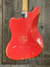 SOLD - Fender Jazzmaster 1964 Fiesta Red Matching Headstock Pre CBS