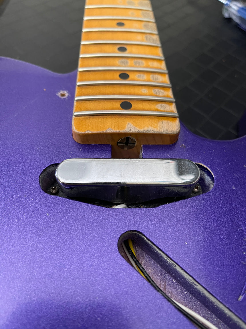 SOLD - Fender Telecaster '52 Relic Journeyman 2018 1952 Reissue Rare Purple Metallic