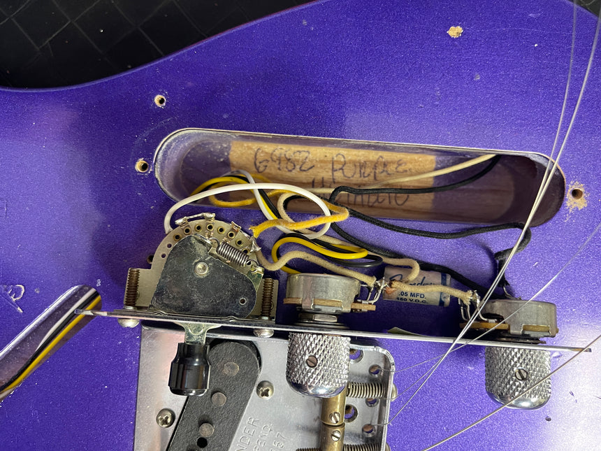 SOLD - Fender Telecaster '52 Relic Journeyman 2018 1952 Reissue Rare Purple Metallic