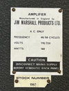 SOLD - Marshall Model 1962 JTM Tremolo Bluesbreaker 50w 1969