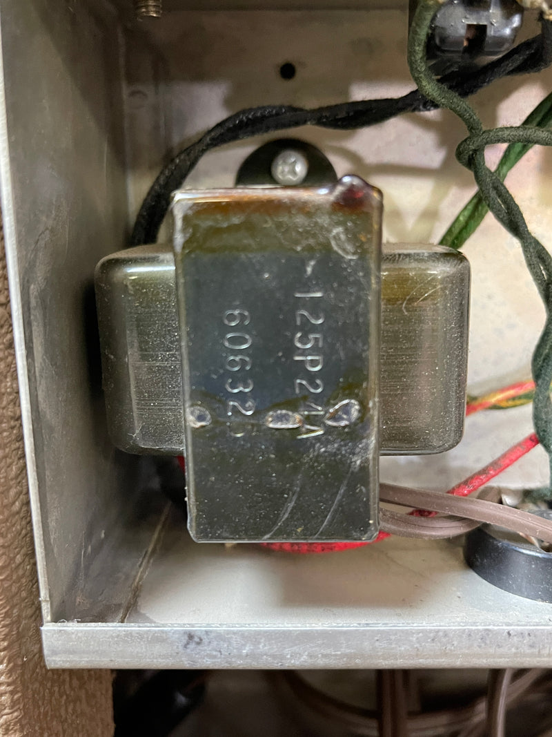 SOLD - Fender 6G15 Reverb Unit 1963 Pre CBS Brown Tolex