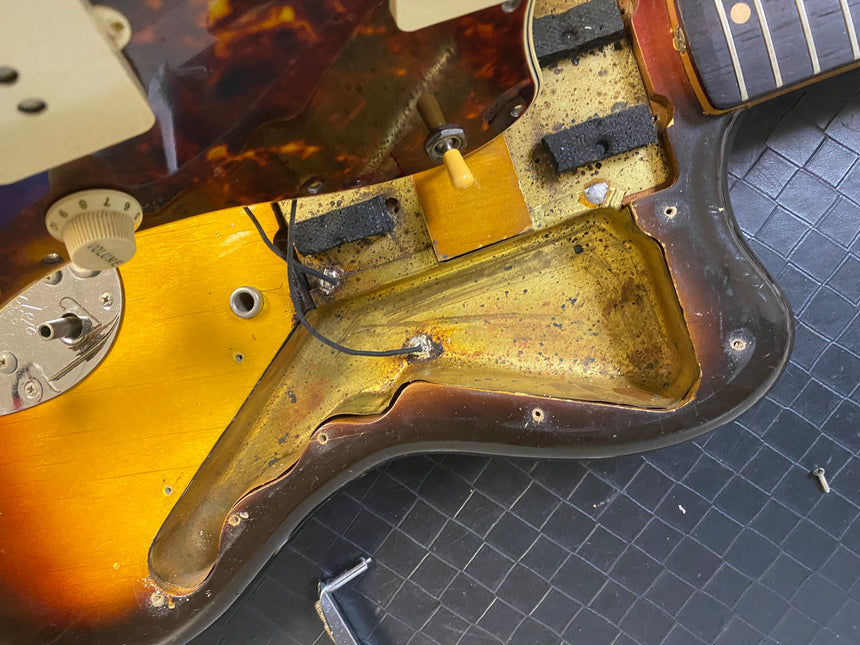 SOLD - Fender Jazzmaster 1961 Pre CBS Slab Board