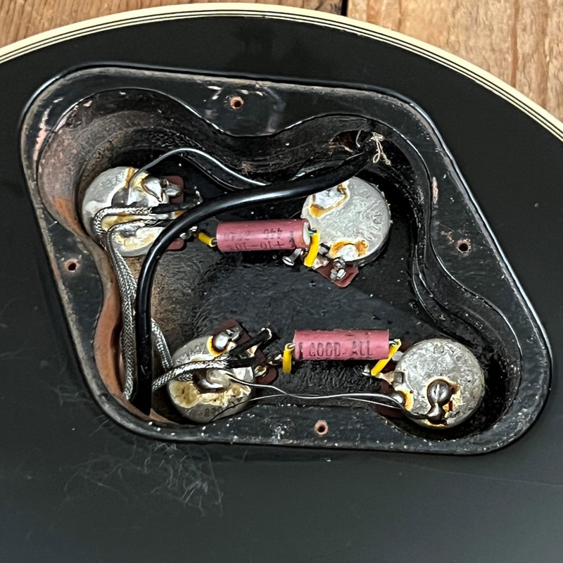 SOLD - Gibson 20th Anniversary Les Paul Custom Left Handed 1975 Black