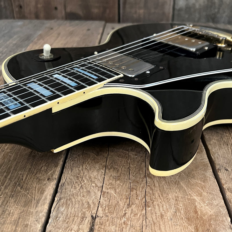 SOLD - Gibson 20th Anniversary Les Paul Custom Left Handed 1975 Black