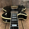 SOLD - Gibson 20th Anniversary Les Paul Custom Left Handed 1975 Black
