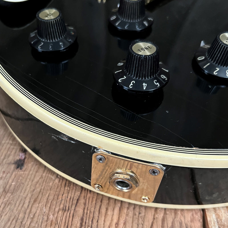 SOLD - Gibson 20th Anniversary Les Paul Custom Left Handed 1975 Black