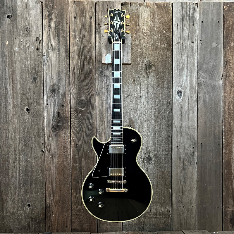 SOLD - Gibson 20th Anniversary Les Paul Custom Left Handed 1975 Black